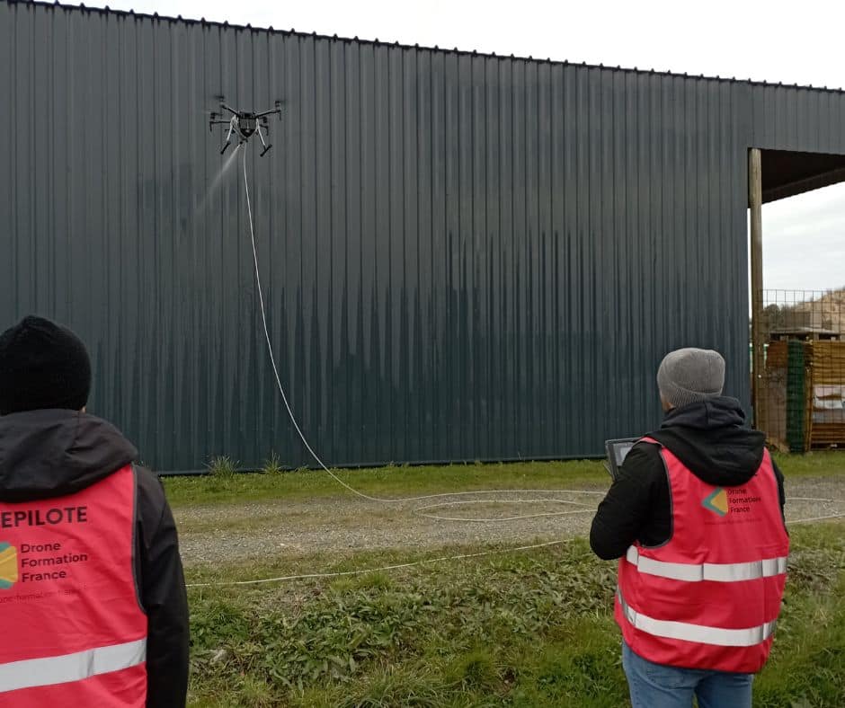stagiaire pulvérisation drone